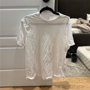Mens H&M white tshirt
